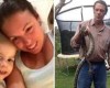 Mother finds 6ft python wrapped around her baby