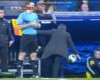 VIDEO: Real Madrid manager Jose Mourinho smashes ball into his own dugout