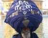 Sikh warrior wears 300 meter turban for Maghi Mela festival in India