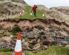 PHOTO: Donald Trump’s Aberdeenshire golf course damaged by winter storms