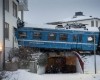 Swedish cleaning lady steals train before crashing it into apartment building