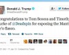 Donald Trump compliments Deadspin on Te’o story – Deadspin tell Trump to ‘Go F*** yourself’