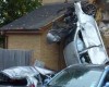 Couple have lucky escape when car smashes through their bedroom window while they’re sleeping