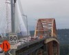 Worlds widest bridge closed after just three weeks when ‘ice bombs’ rain down on drivers