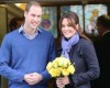 Pregnant Kate Middleton leaves hospital with Prince William by her side